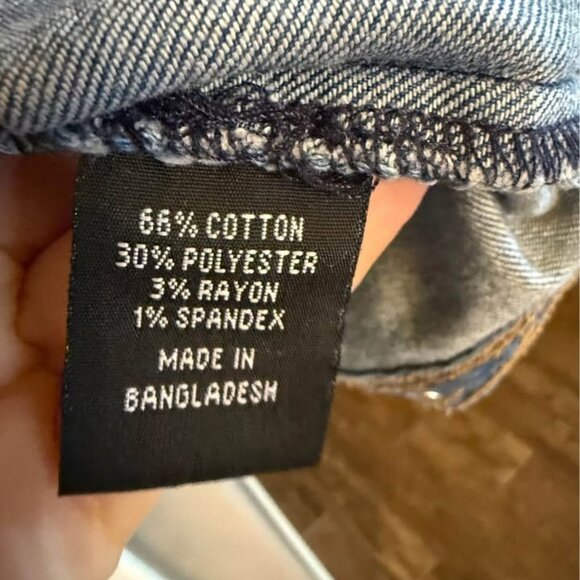 Women’s Classic Blue Baccini Two-Tone Denim Jacket-Size 2X-Plus Size‎ - Picture 7 of 7